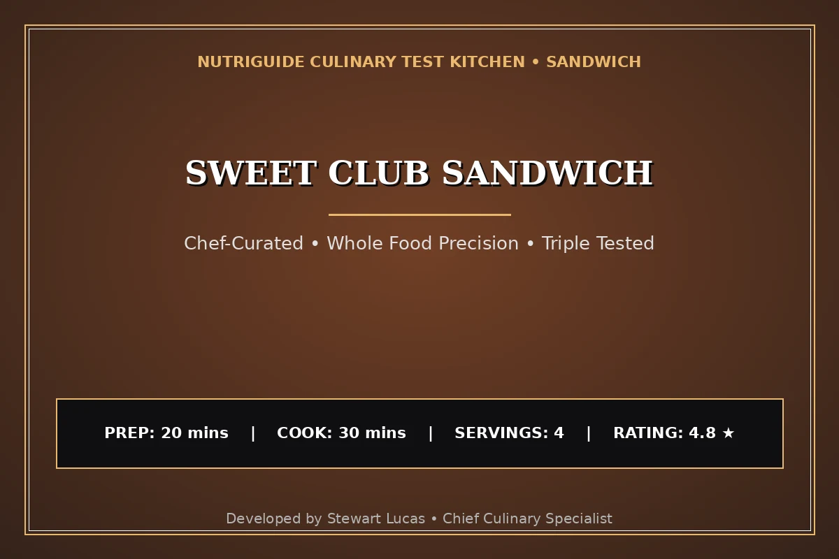 Sweet Club Sandwich