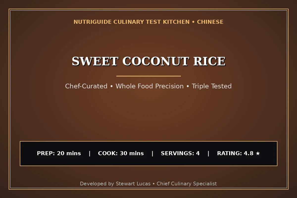 Sweet Coconut Rice