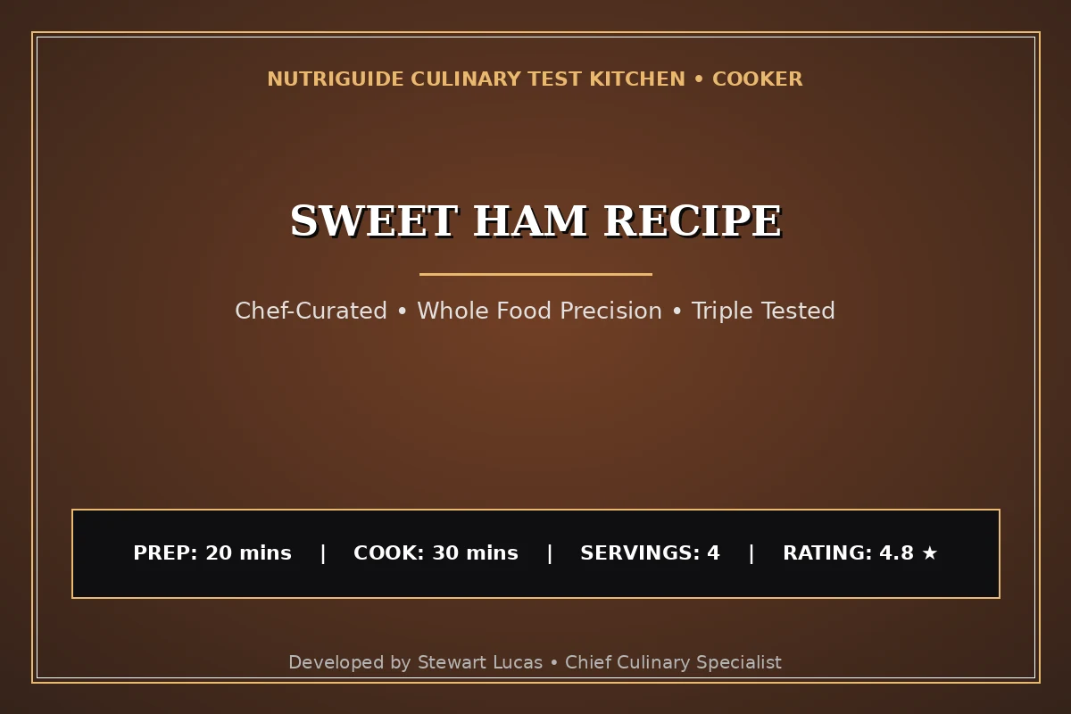 Sweet Ham Recipe