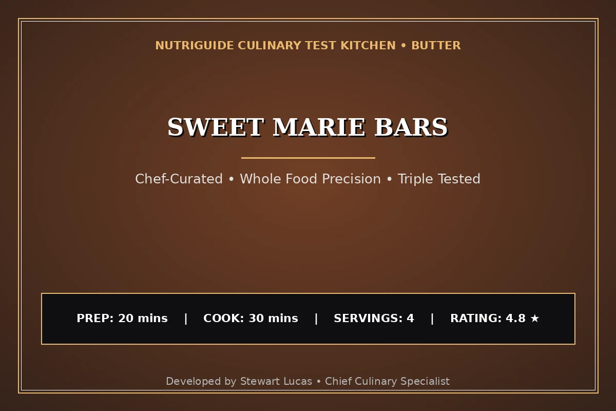 Sweet Marie Bars