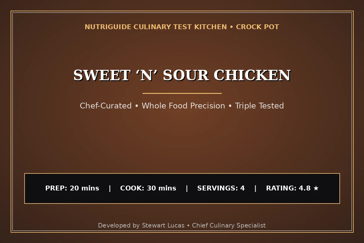 Sweet ‘N’ Sour Chicken
