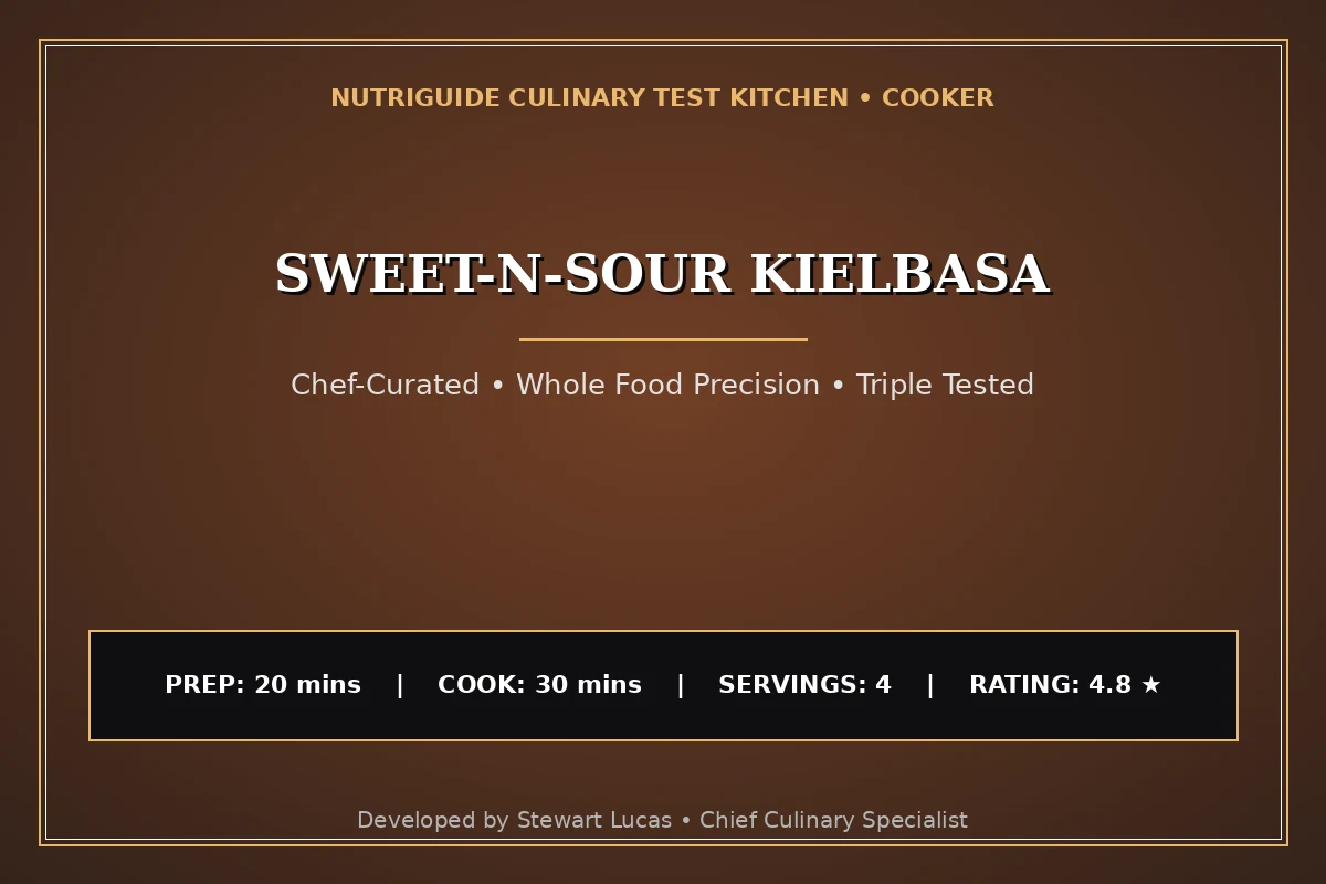 Sweet-N-Sour Kielbasa