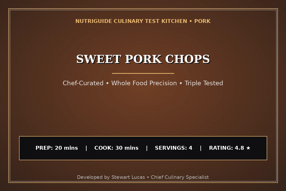 Sweet Pork Chops