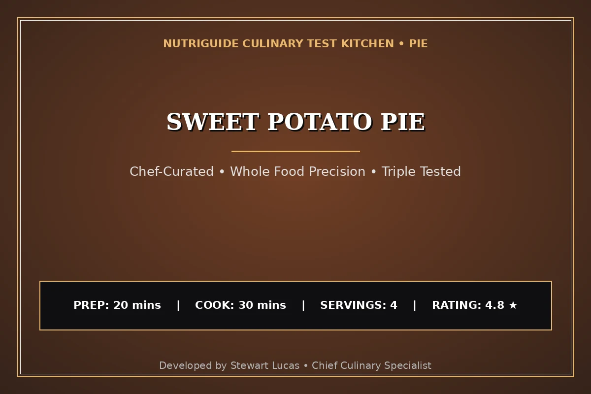 Sweet Potato Pie