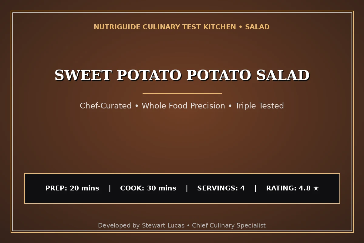 Sweet Potato Potato Salad