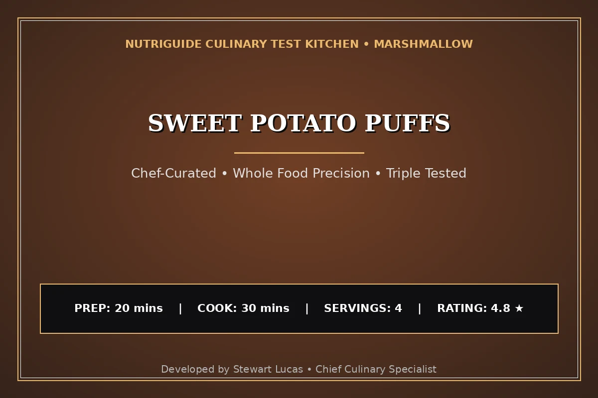 Sweet Potato Puffs
