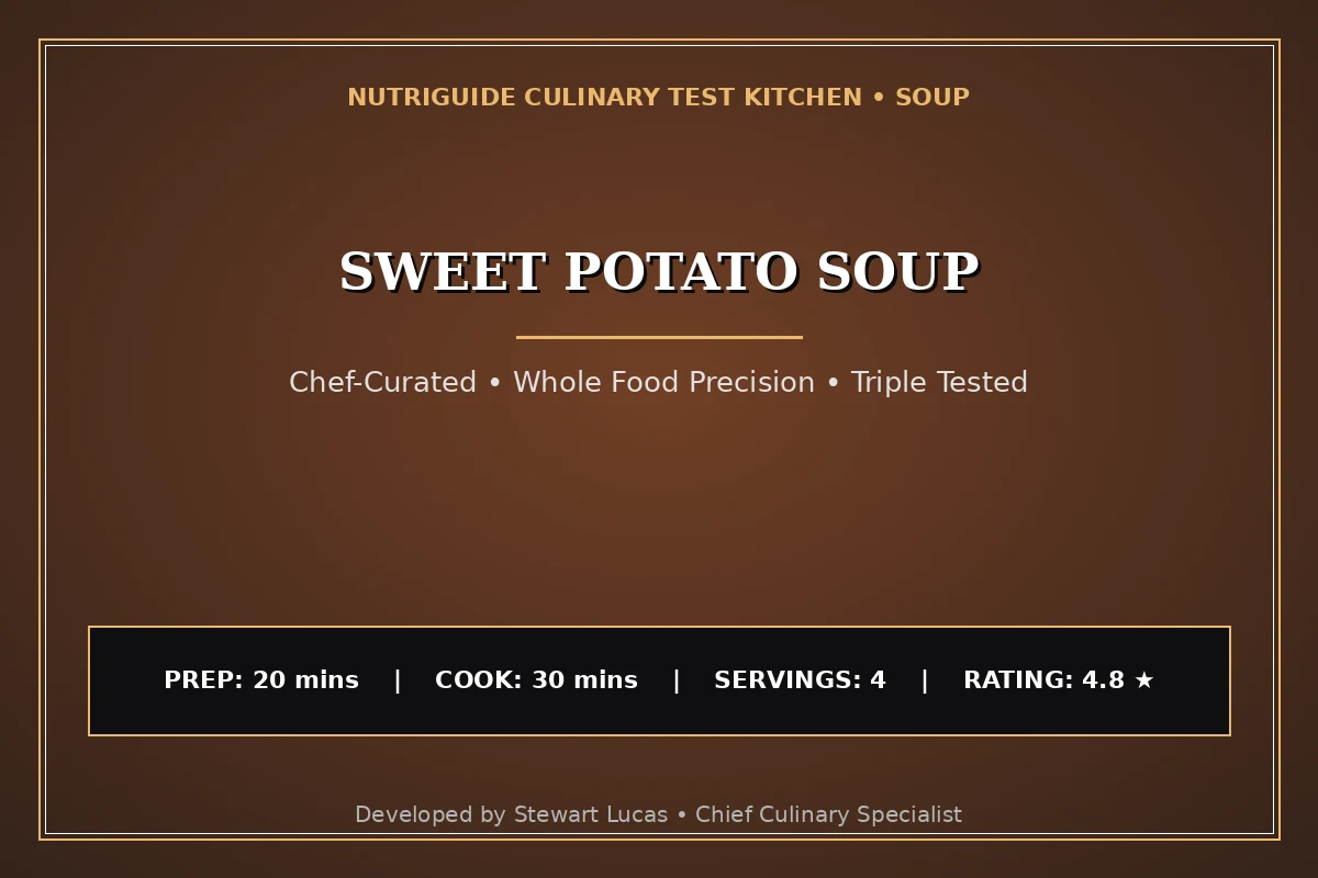 Sweet Potato Soup