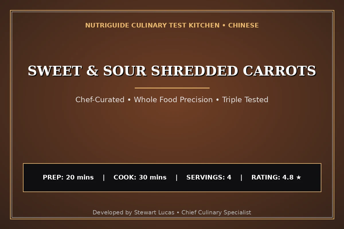 Sweet & Sour Shredded Carrots