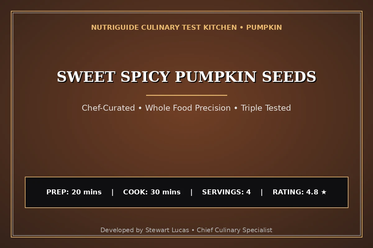 Sweet Spicy Pumpkin Seeds