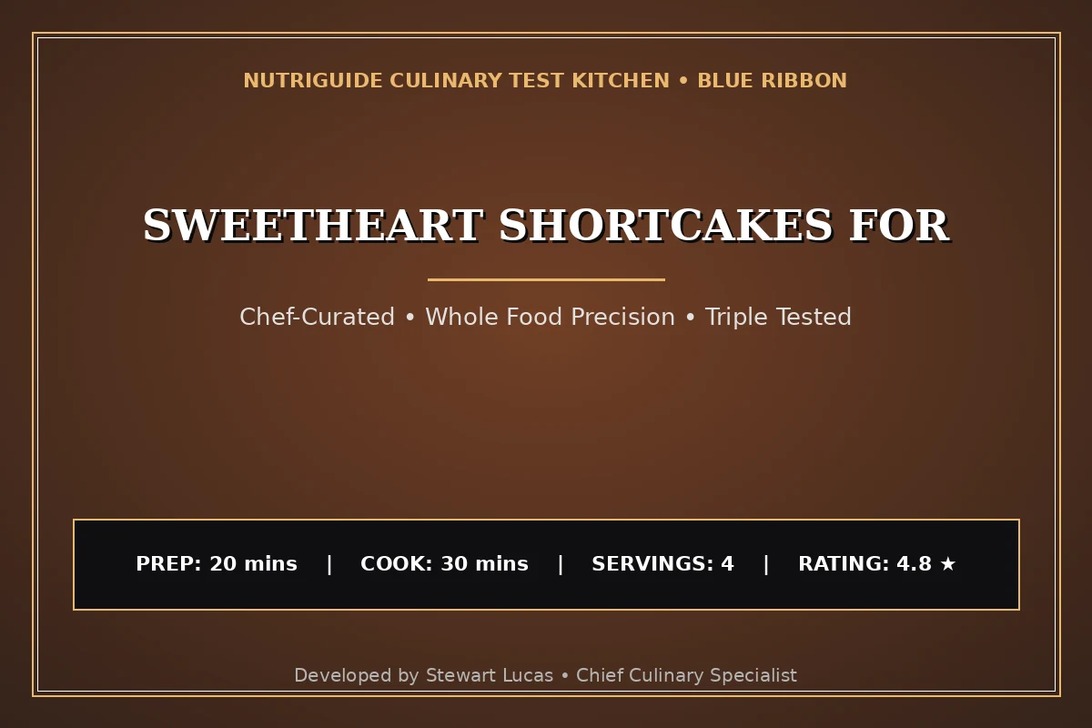 Sweetheart Shortcakes For