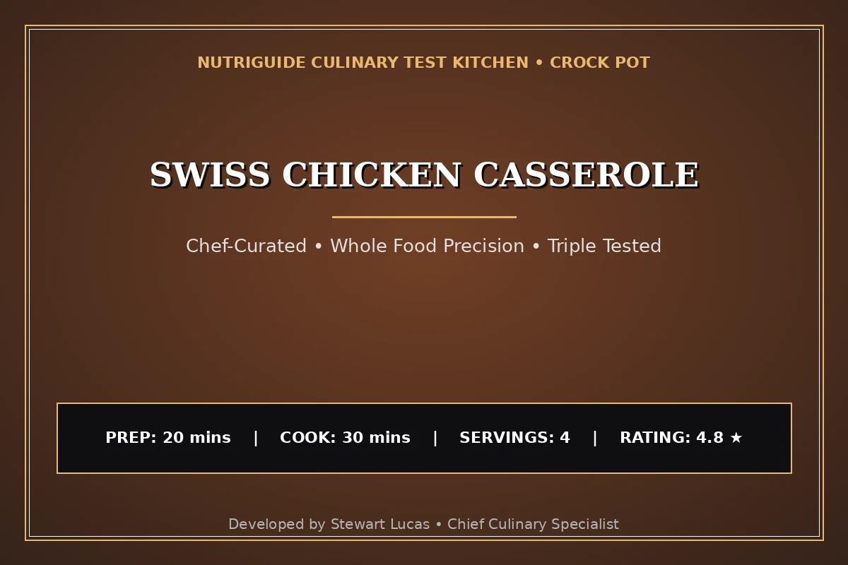 Swiss Chicken Casserole