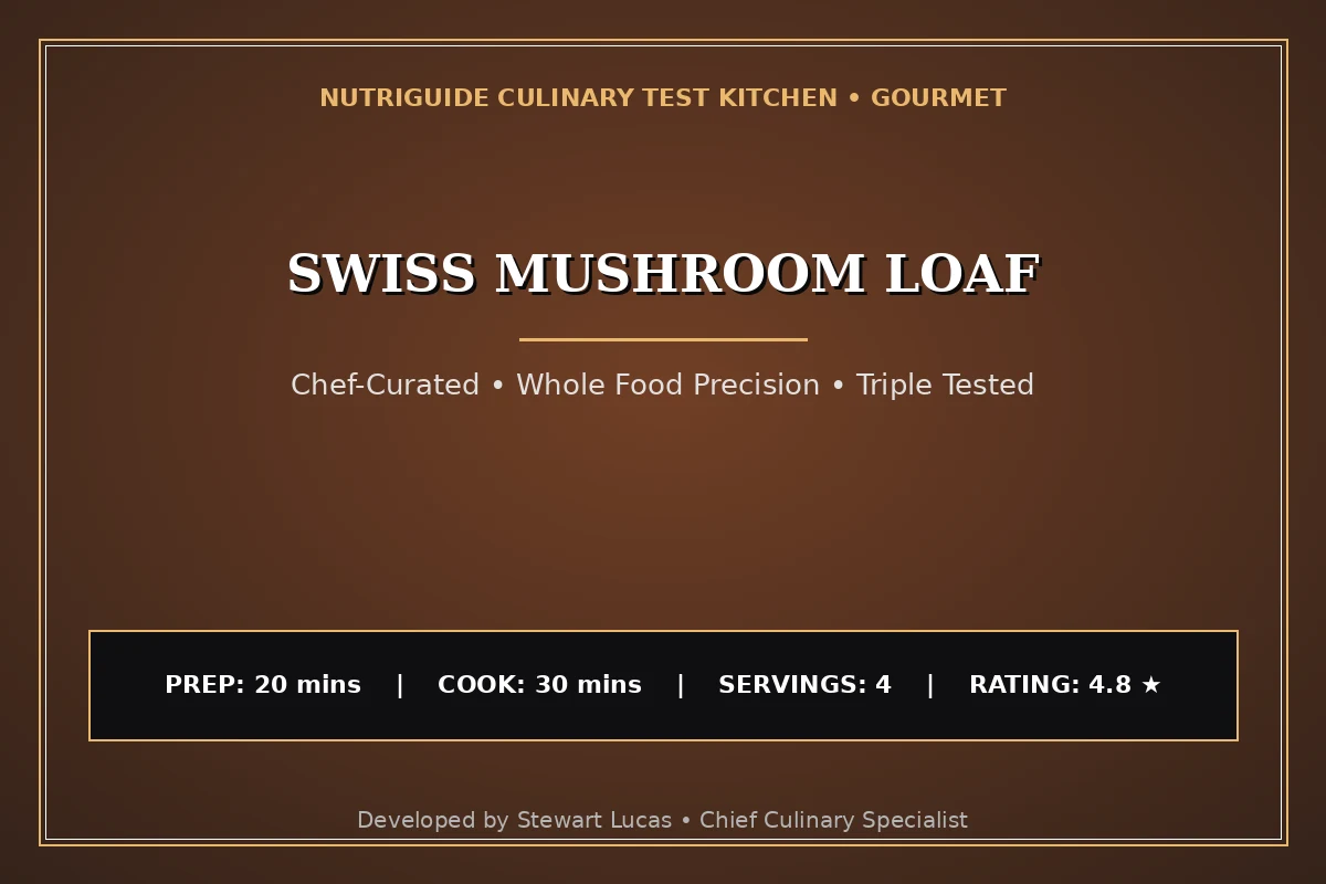 Swiss Mushroom Loaf