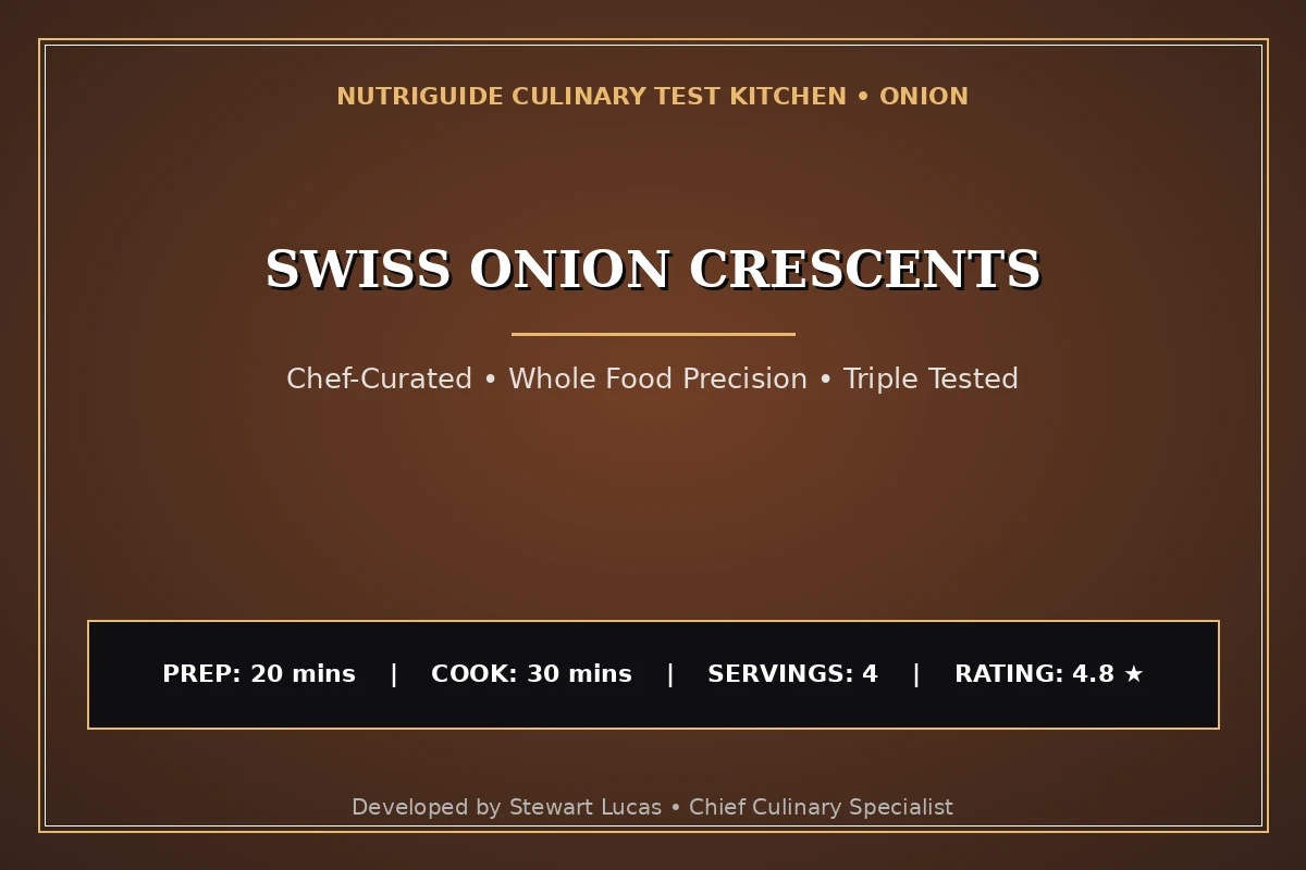 Swiss Onion Crescents