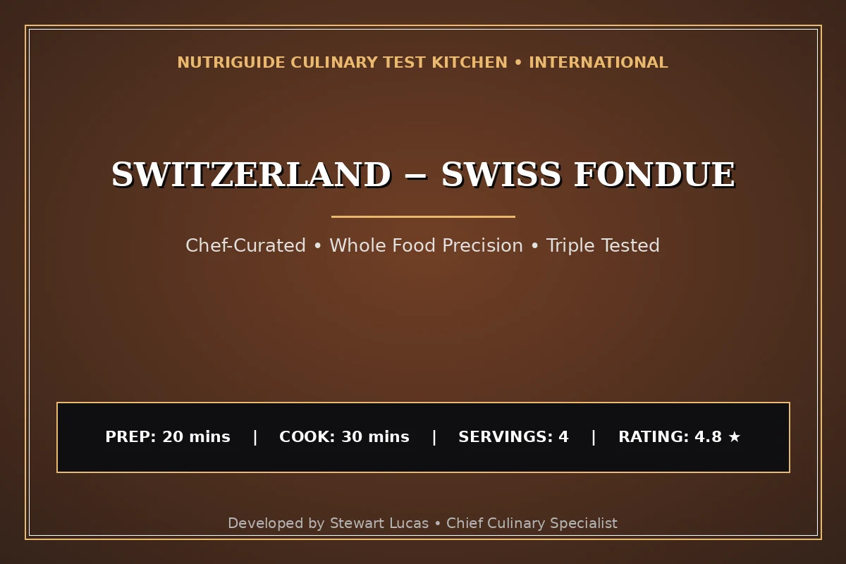 Switzerland − Swiss Fondue