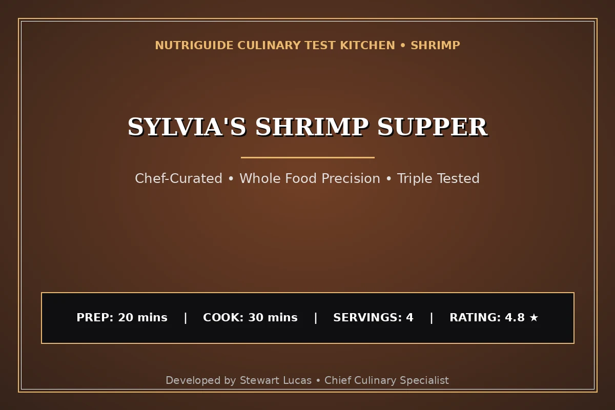 Sylvia'S Shrimp Supper