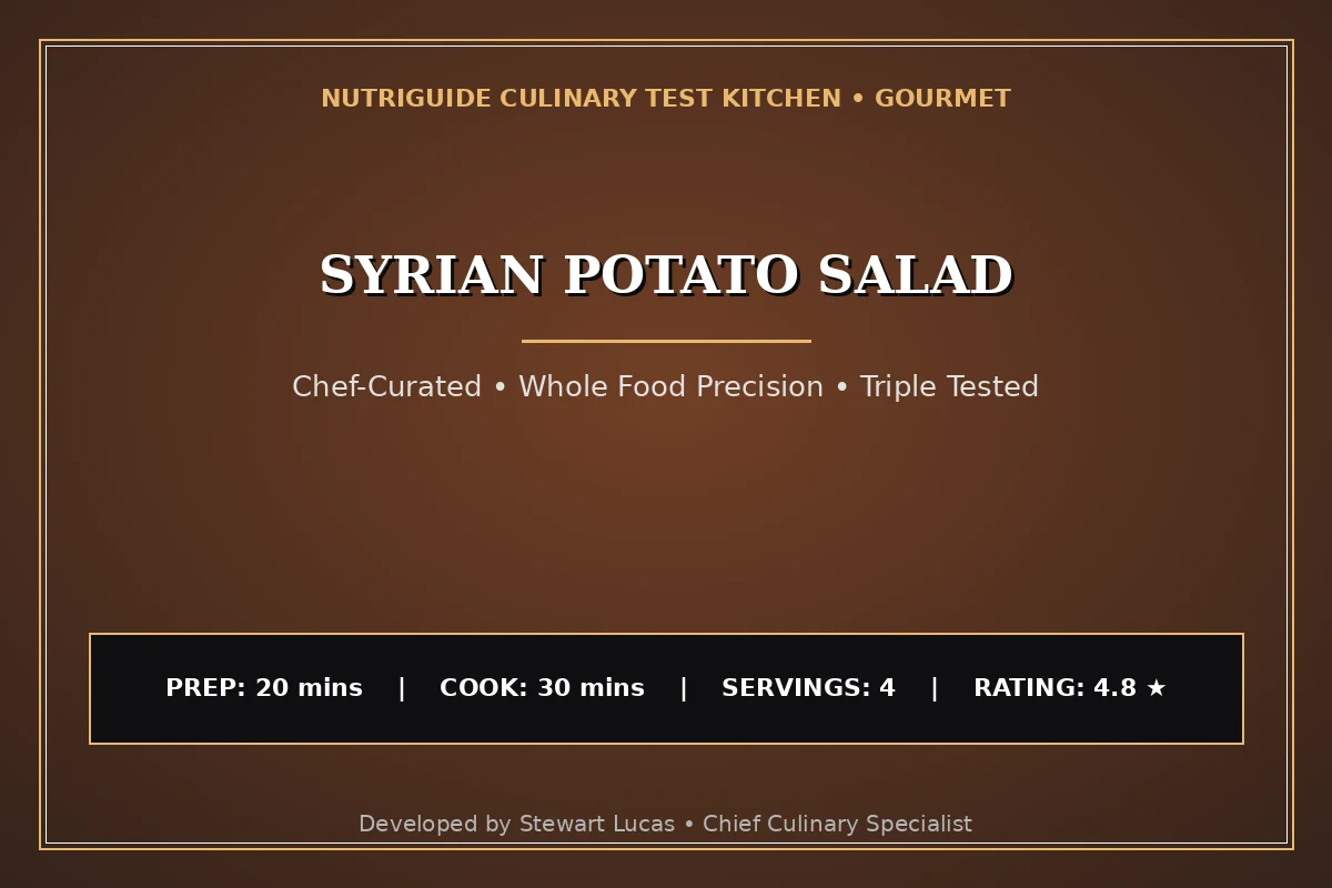 Syrian Potato Salad