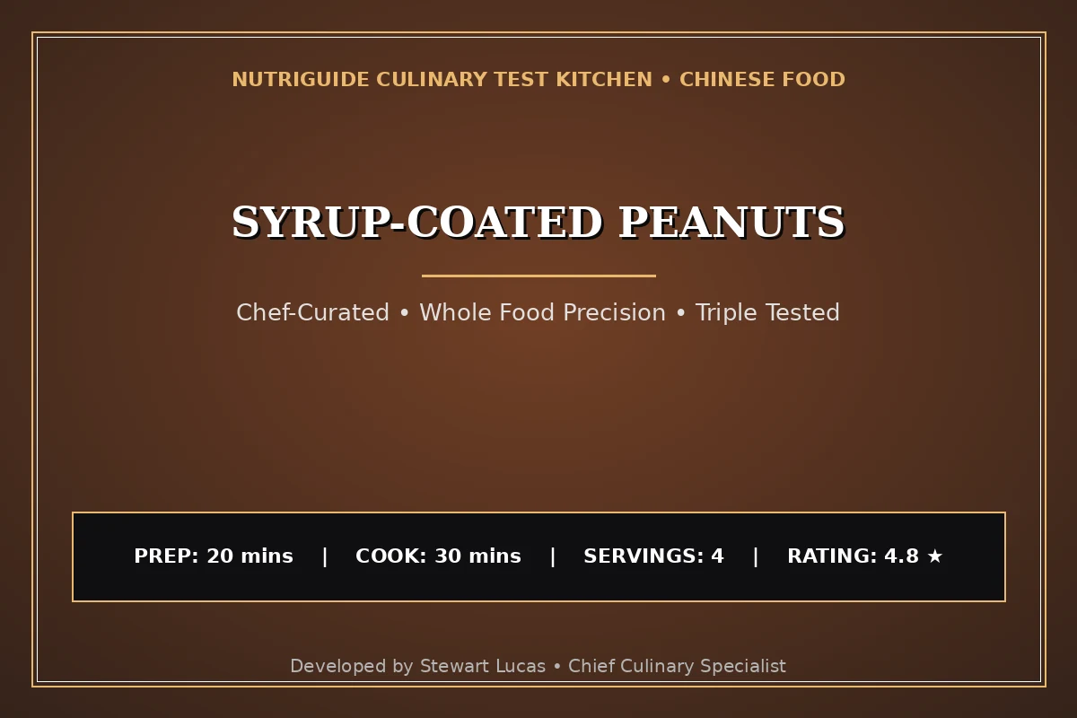 Syrup-Coated Peanuts