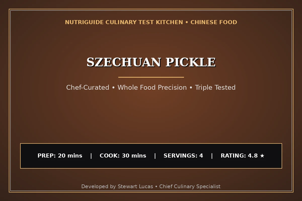 Szechuan Pickle