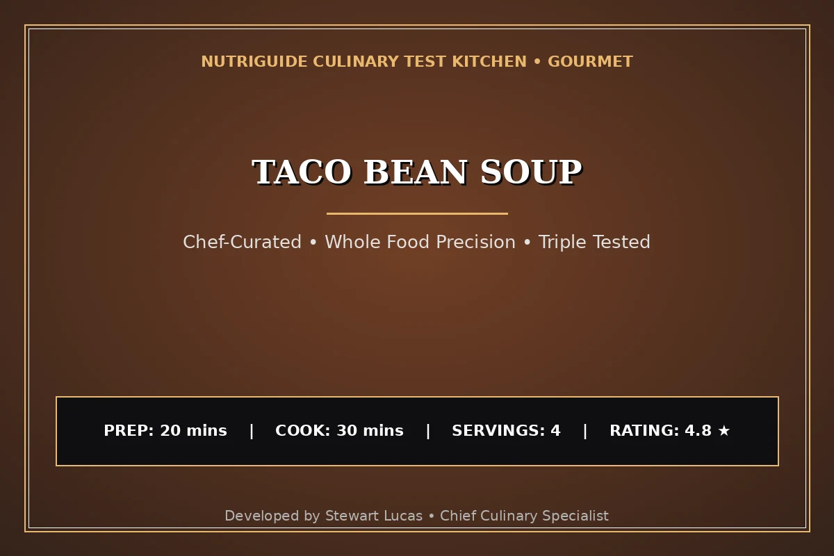 Taco Bean Soup