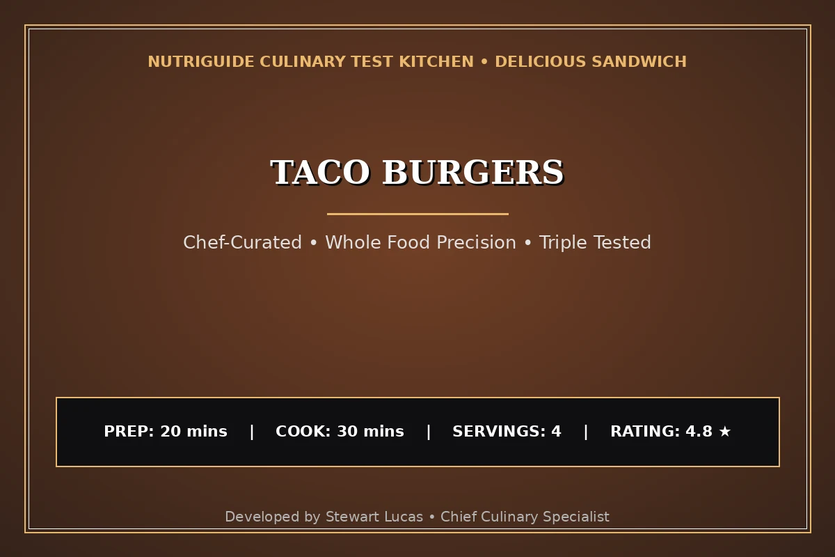 Taco Burgers