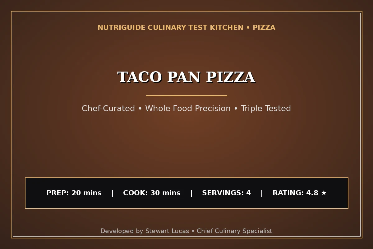 Taco Pan Pizza