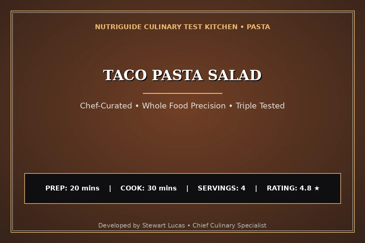 Taco Pasta Salad