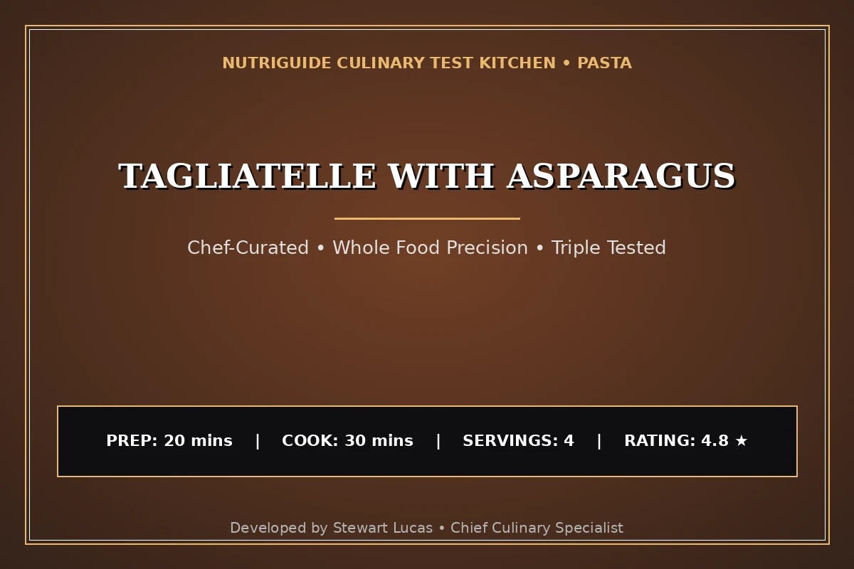 Tagliatelle With Asparagus