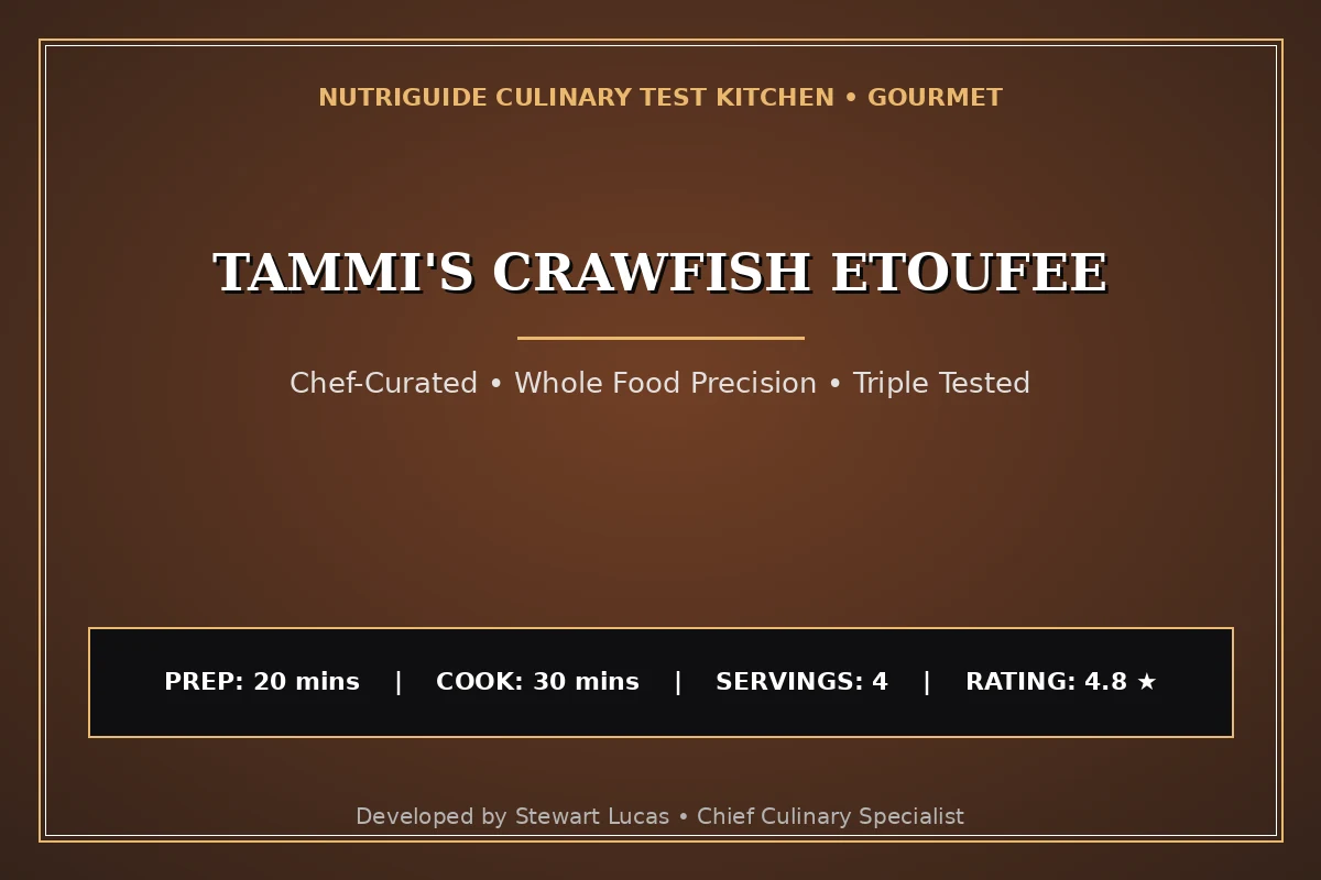 Tammi'S Crawfish Etoufee