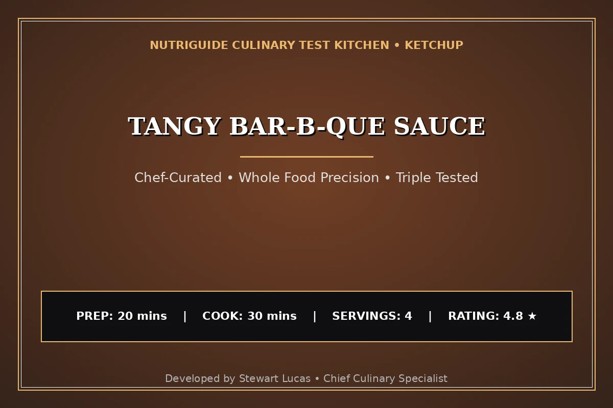 Tangy Bar-B-Que Sauce