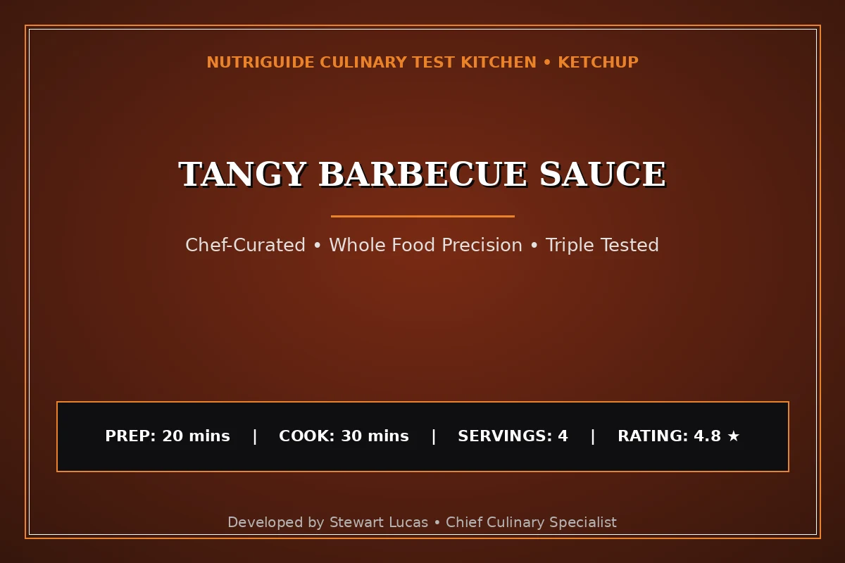 Tangy Barbecue Sauce