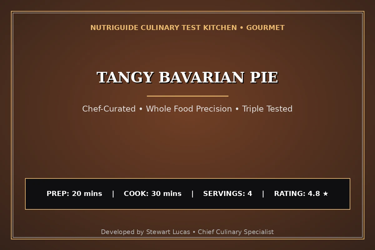 Tangy Bavarian Pie