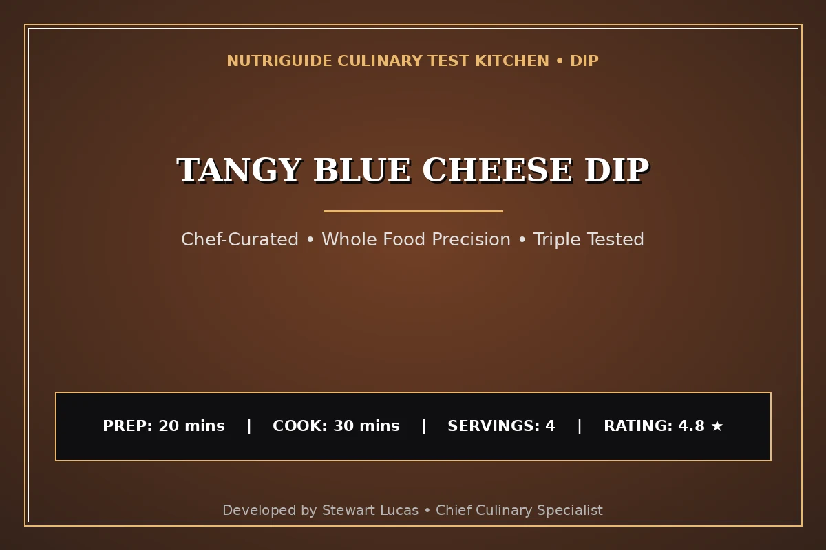 Tangy Blue Cheese Dip