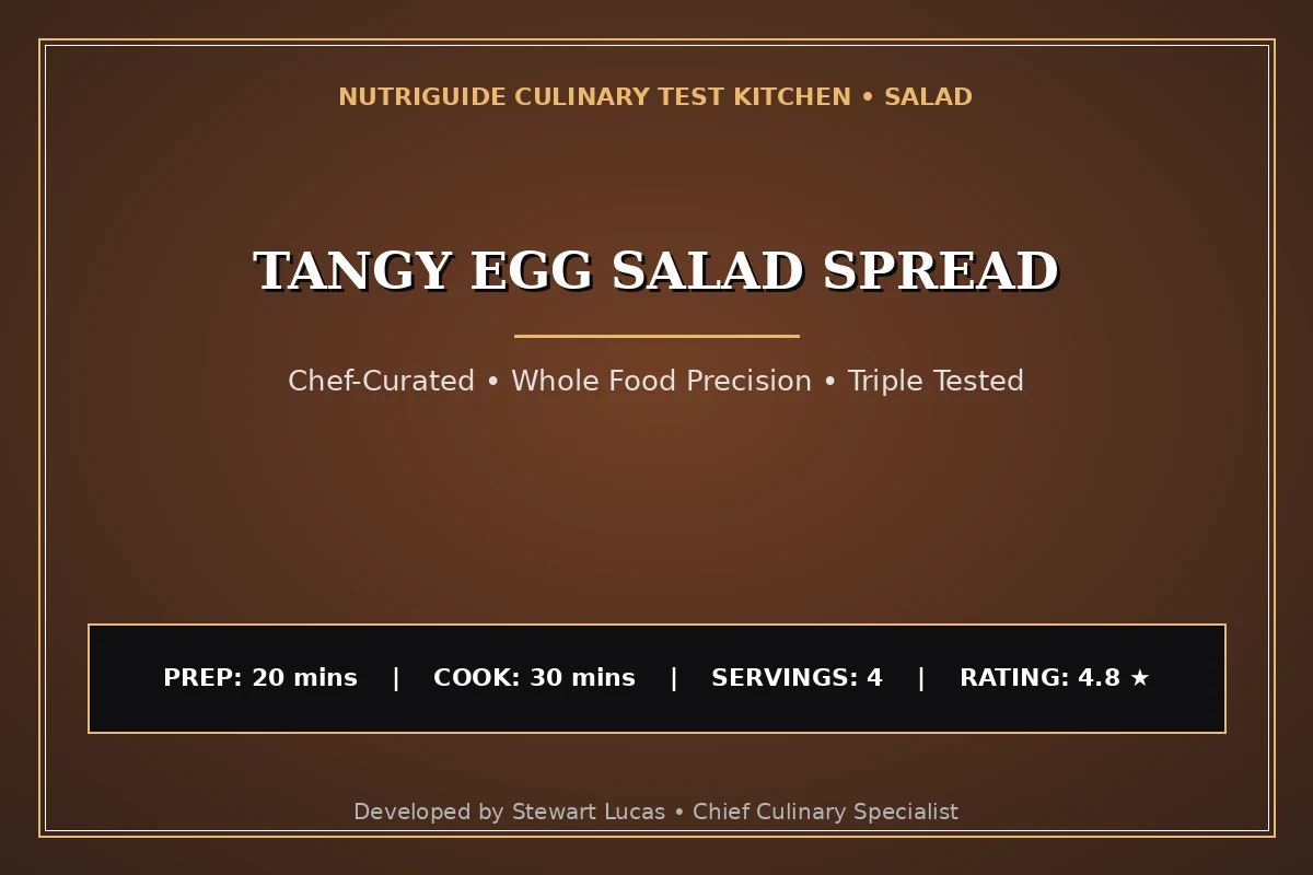 Tangy Egg Salad Spread