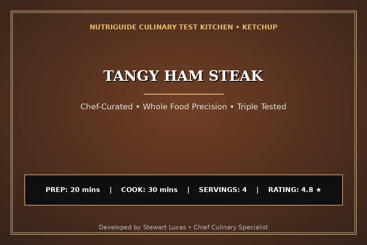 Tangy Ham Steak