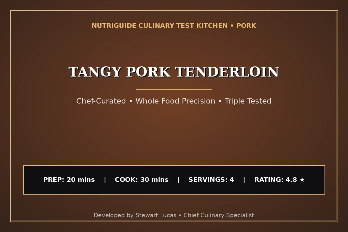 Tangy Pork Tenderloin