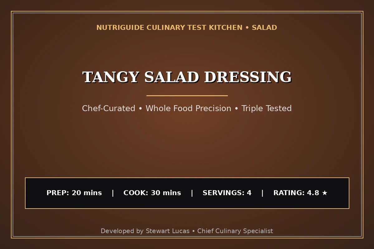 Tangy Salad Dressing