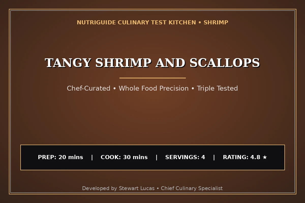 Tangy Shrimp And Scallops