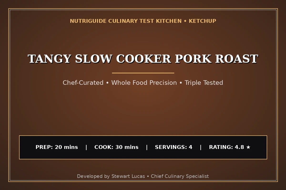 Tangy Slow Cooker Pork Roast