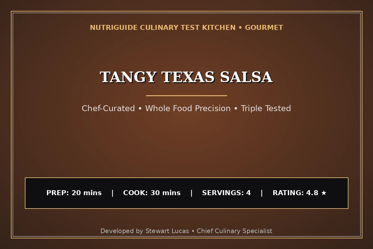 Tangy Texas Salsa