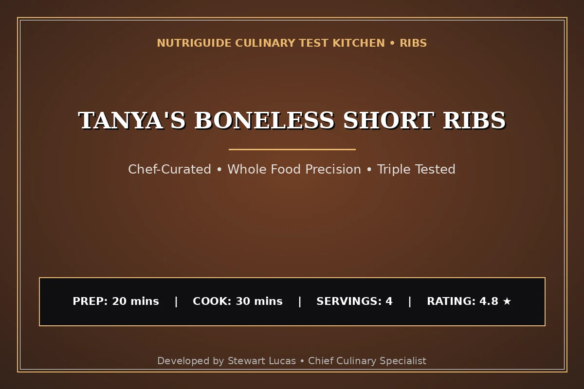 Tanya'S Boneless Short Ribs