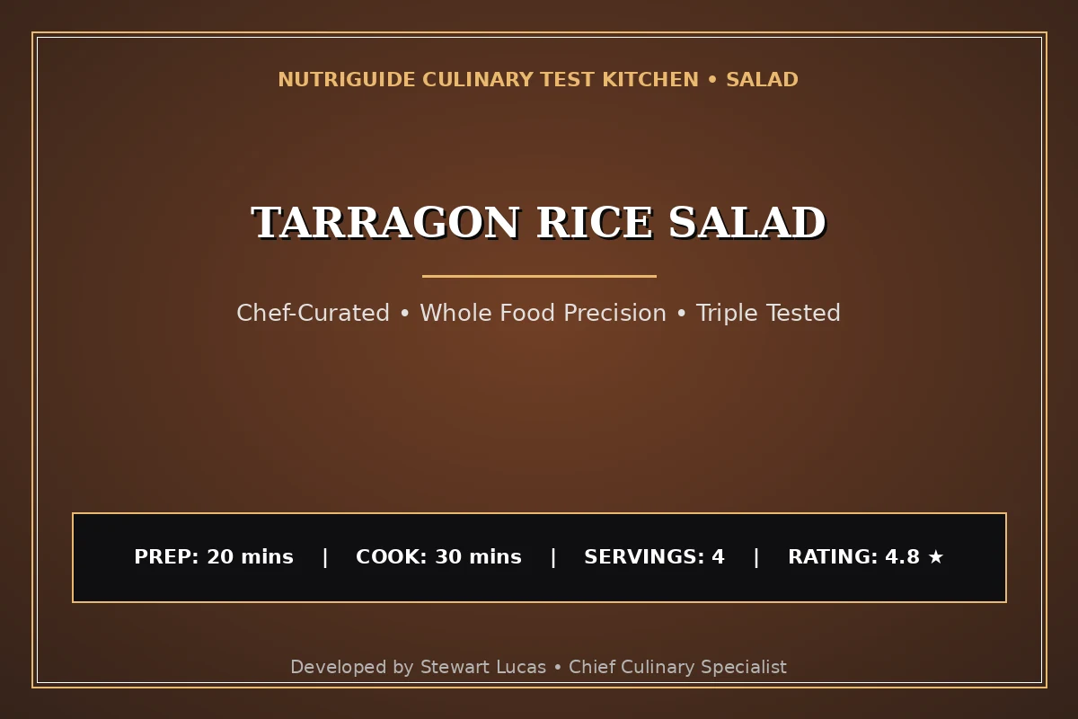 Tarragon Rice Salad