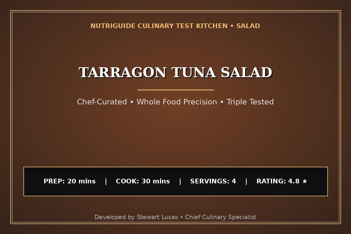 Tarragon Tuna Salad