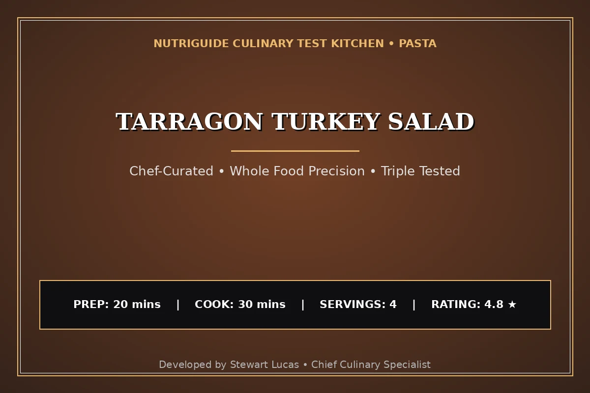 Tarragon Turkey Salad