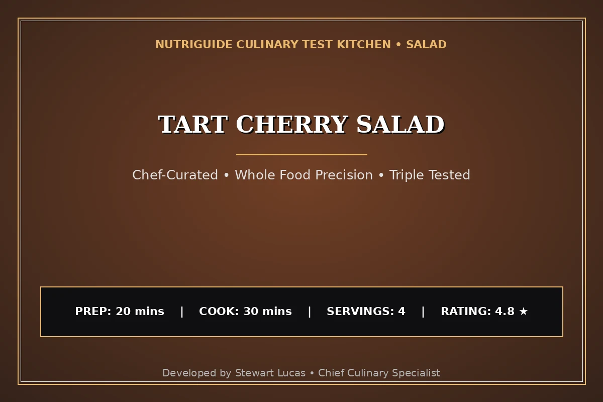 Tart Cherry Salad
