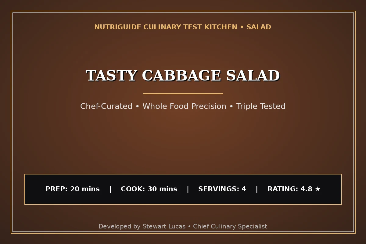 Tasty Cabbage Salad
