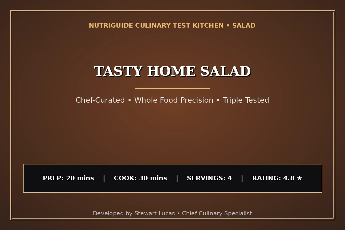 Tasty Home Salad