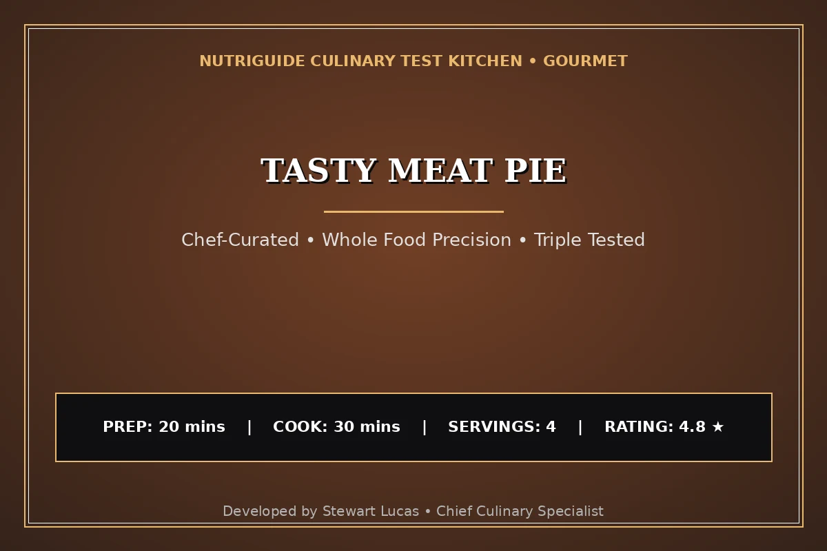 Tasty Meat Pie