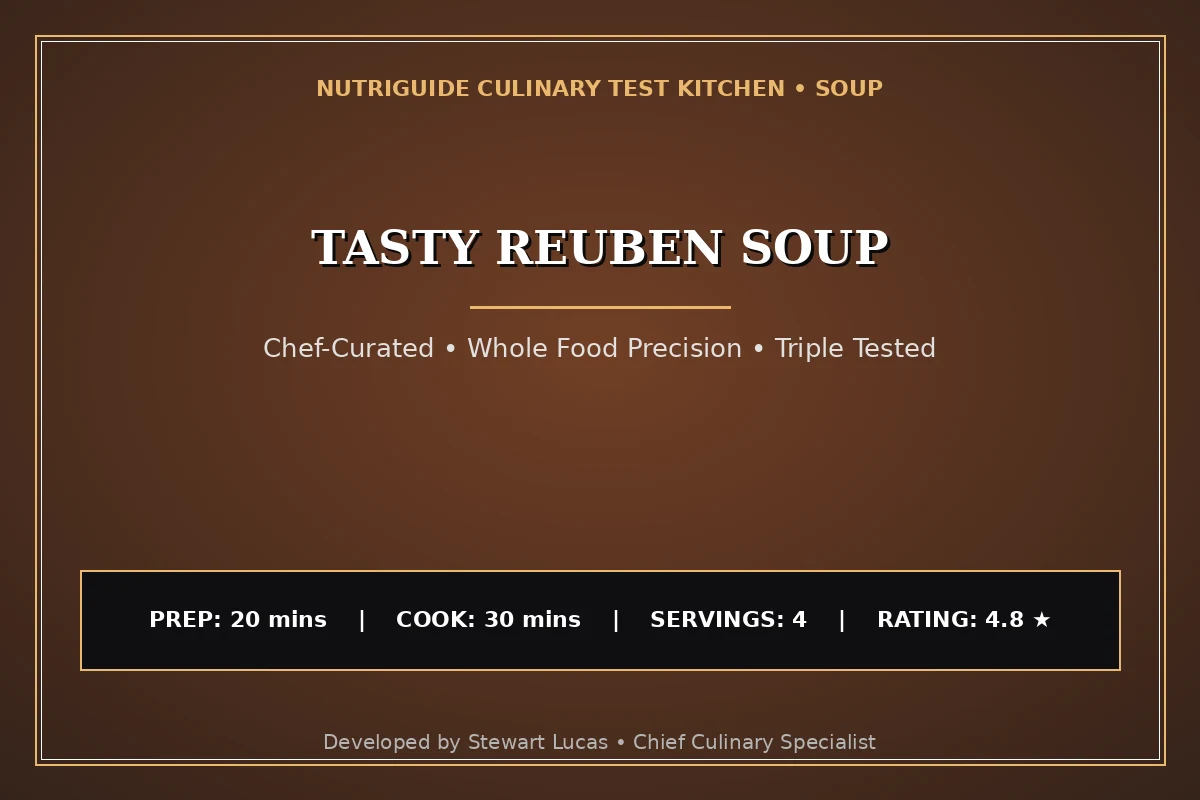 Tasty Reuben Soup