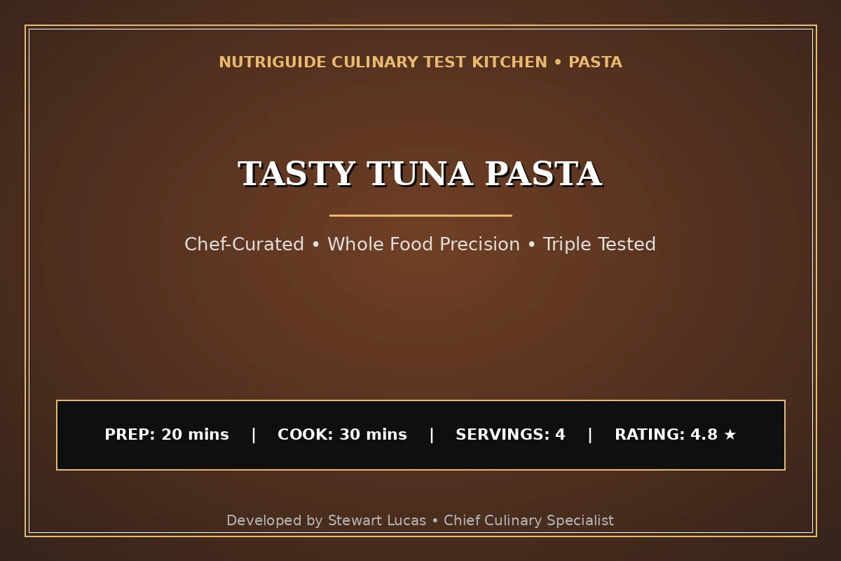 Tasty Tuna Pasta