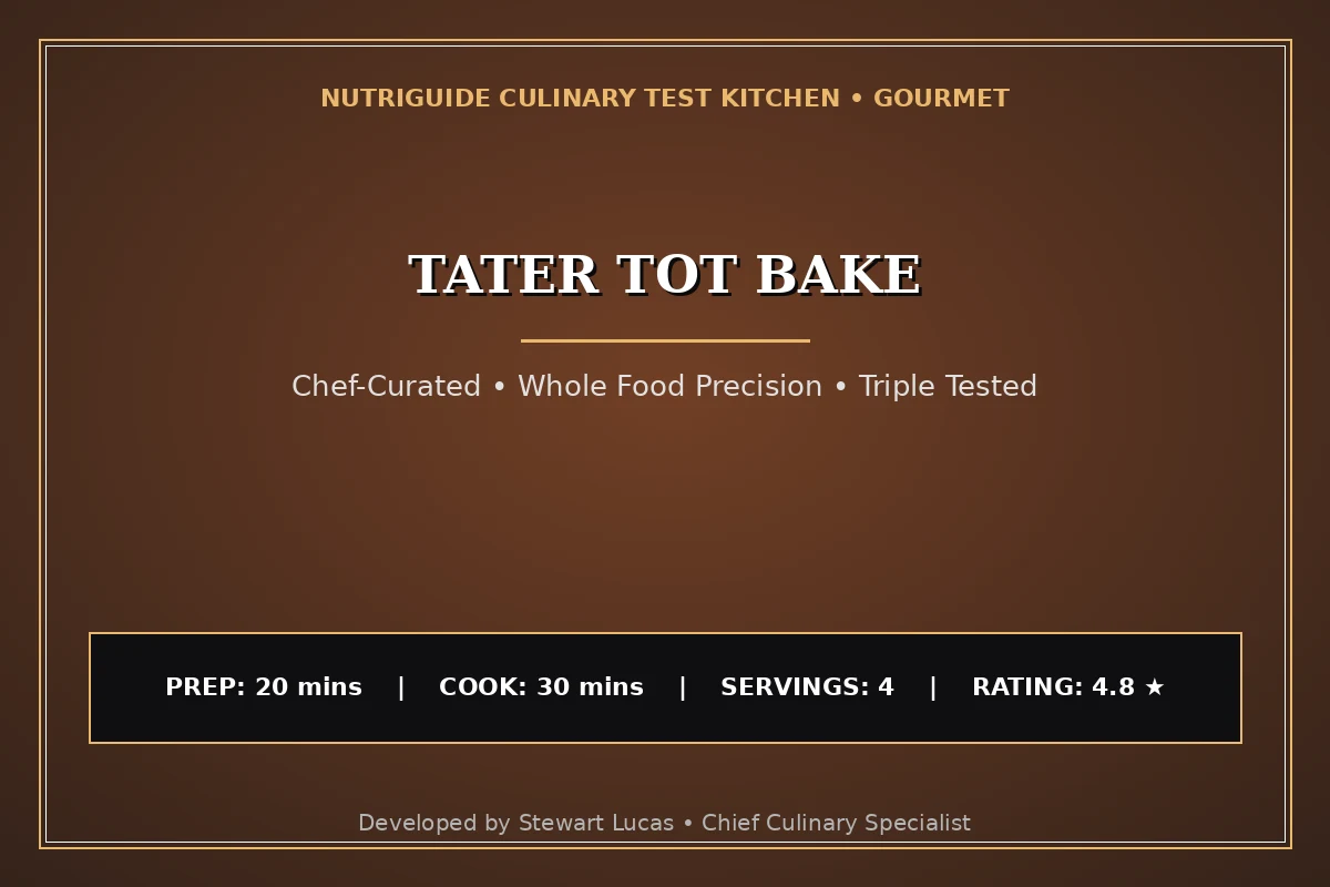 Tater Tot Bake